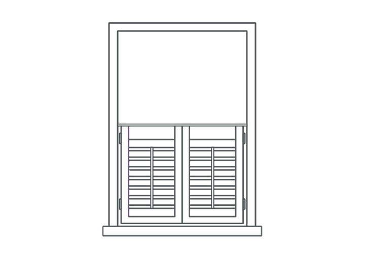 Café Style Plantation Shutters