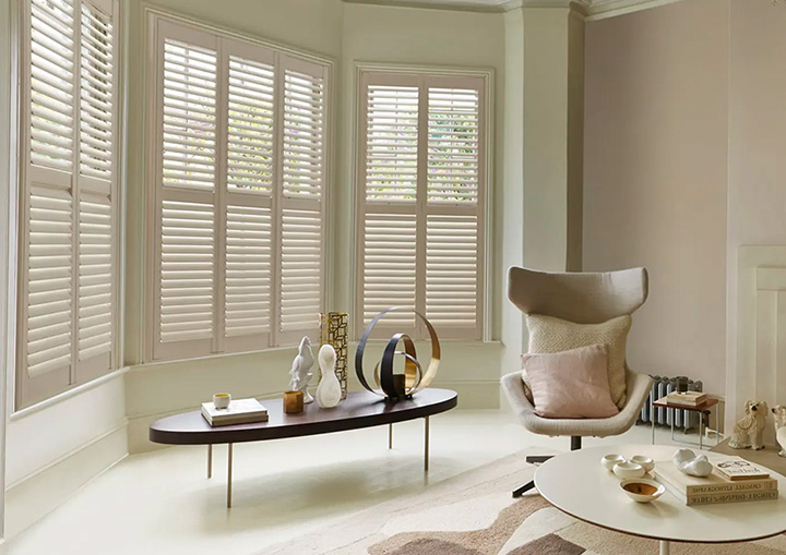 Bow Bay Window Shutters