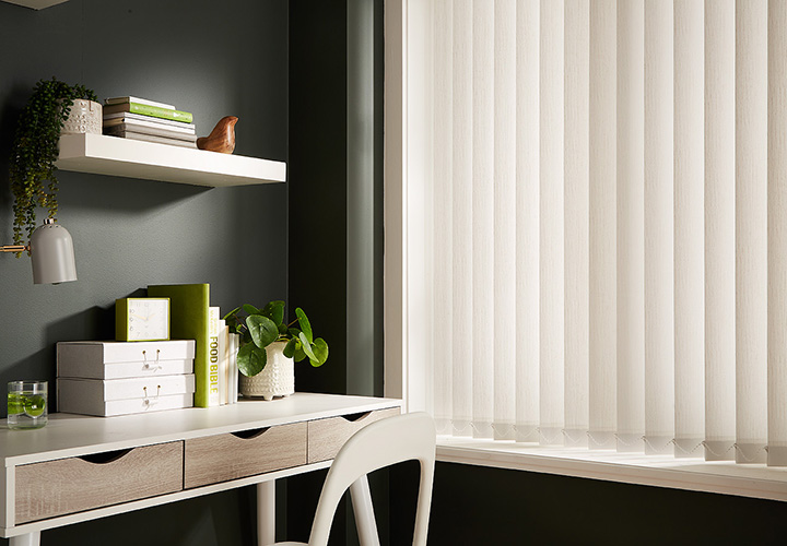 Home Office Vertical Blinds