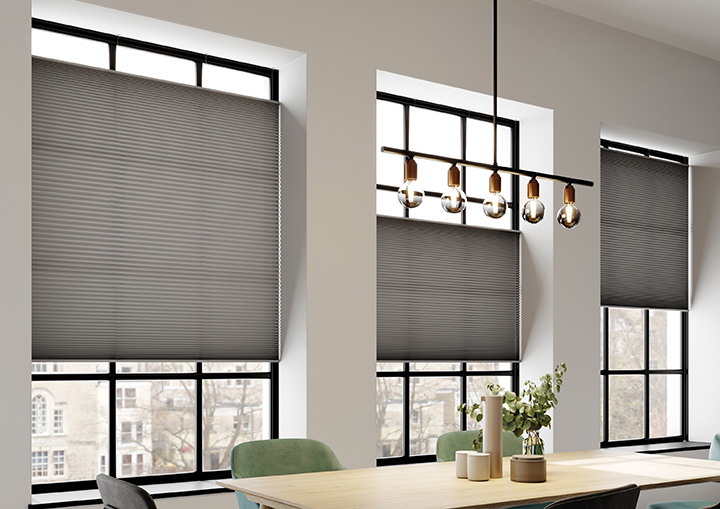 Blackout Pleated Blinds