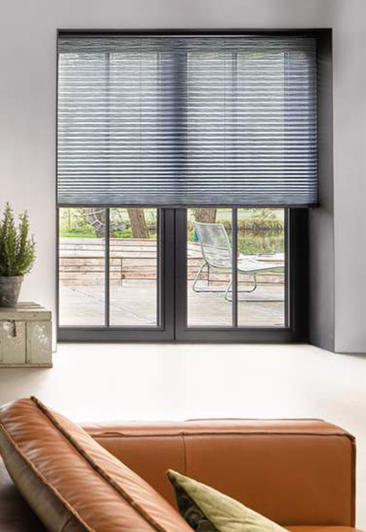 What rooms are best for pleated blinds?